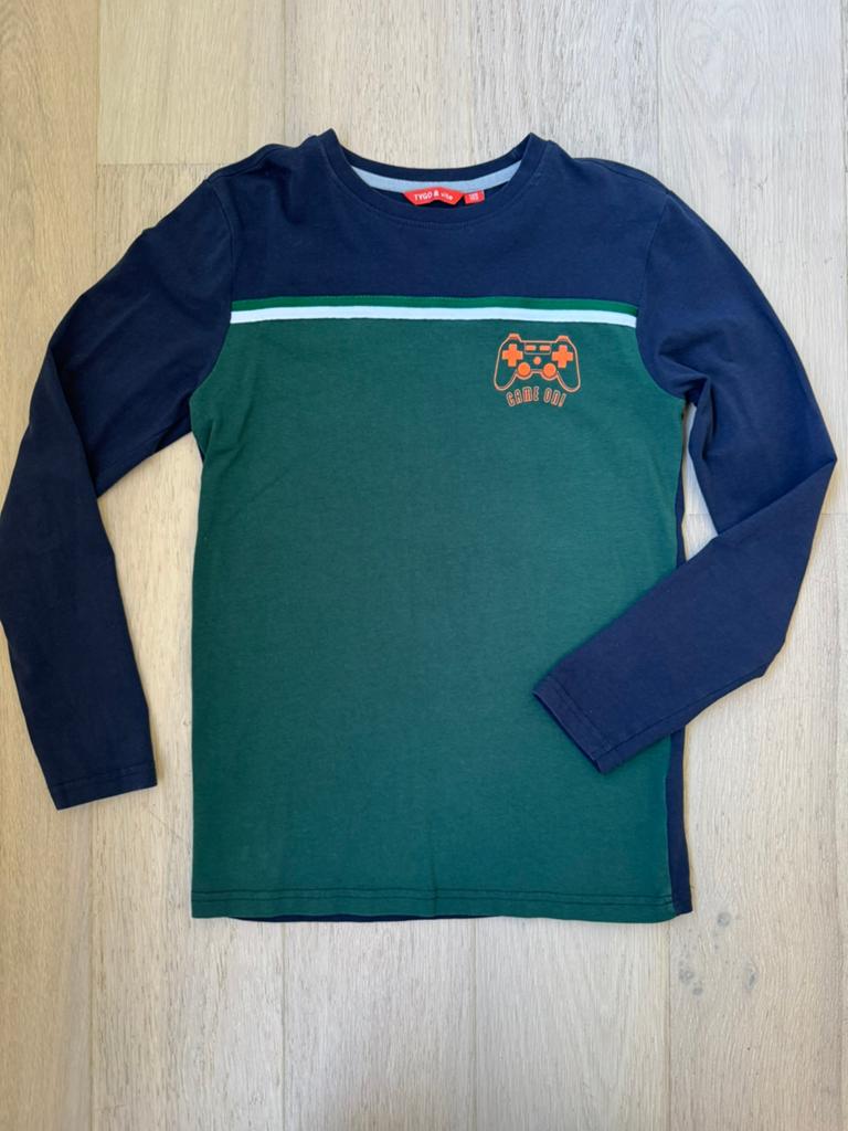 Tygo & Vito shirt- maar 146/152 - zeer goede staat!, Ophalen of Verzenden, Zo goed als nieuw, Jongen, Shirt of Longsleeve
