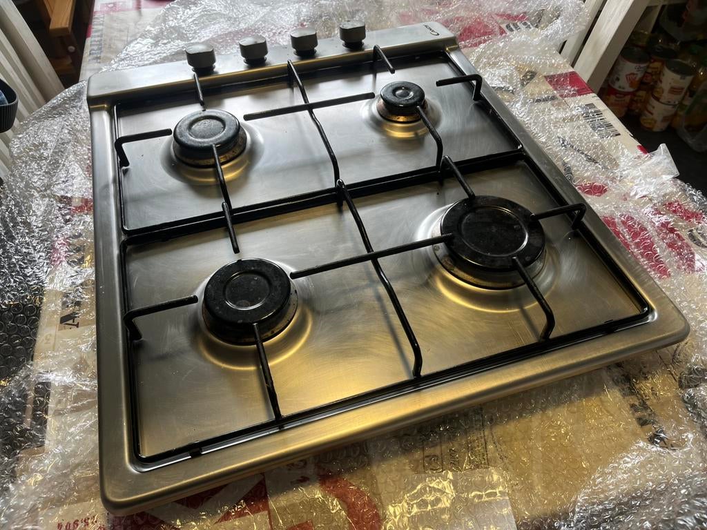 Gaz, Elektronische apparatuur, Kookplaten, Ophalen, Gebruikt, Gas, 4 kookzones