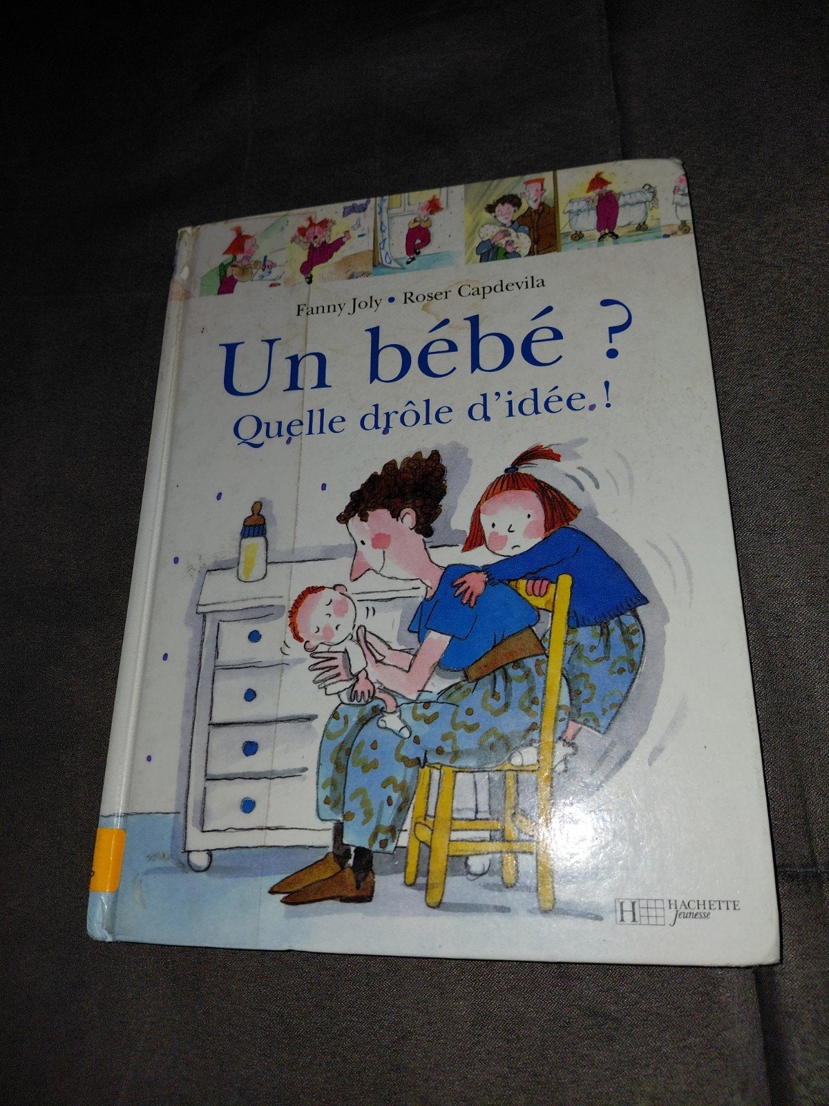 livre un bébé quel drôle d'idée, Livres, Enlèvement
