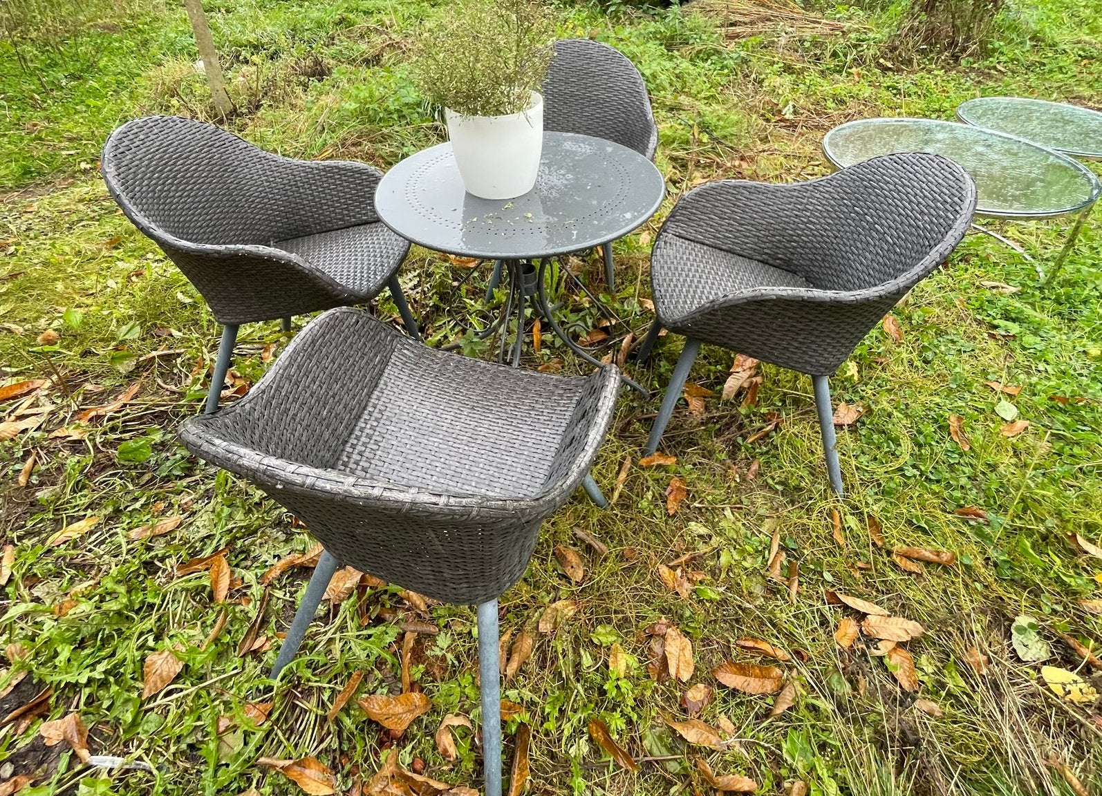 Table chaise de jardin, Jardin & Terrasse, Enlèvement, Comme neuf