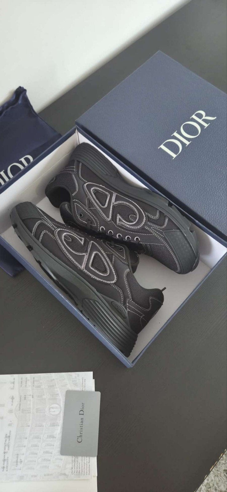 Dior X Stone Island B30, Zwart, Nieuw, Ophalen of Verzenden, Sneakers
