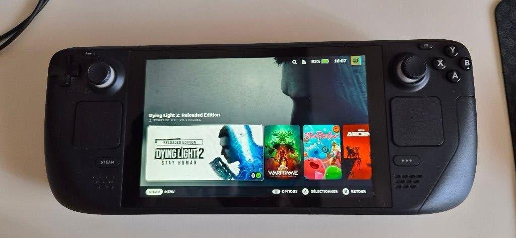 Steam Deck LCD 64Gb + SD 256 Gb, Computers en Software, Overige Computers en Software, Ophalen, Zo goed als nieuw
