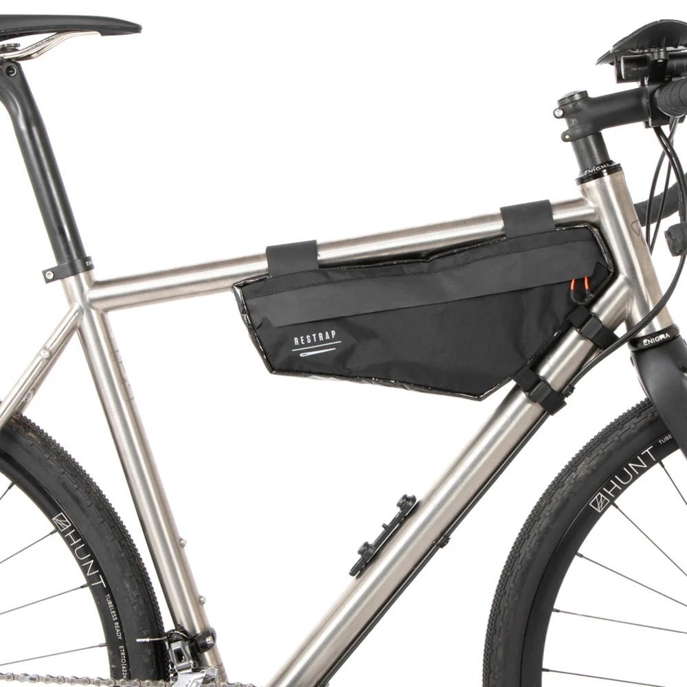 Restrap frame tas (bikepacking), Fietsen en Brommers, Fietsaccessoires | Fietstassen, Ophalen, Gebruikt