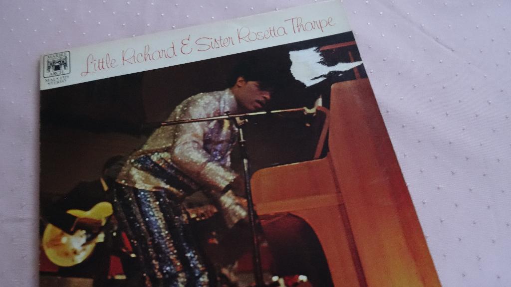 LP VINYL LITTLE RICHARD AND SISTER ROSETTA THARPE, Cd's en Dvd's, Ophalen, Zo goed als nieuw, 12 inch