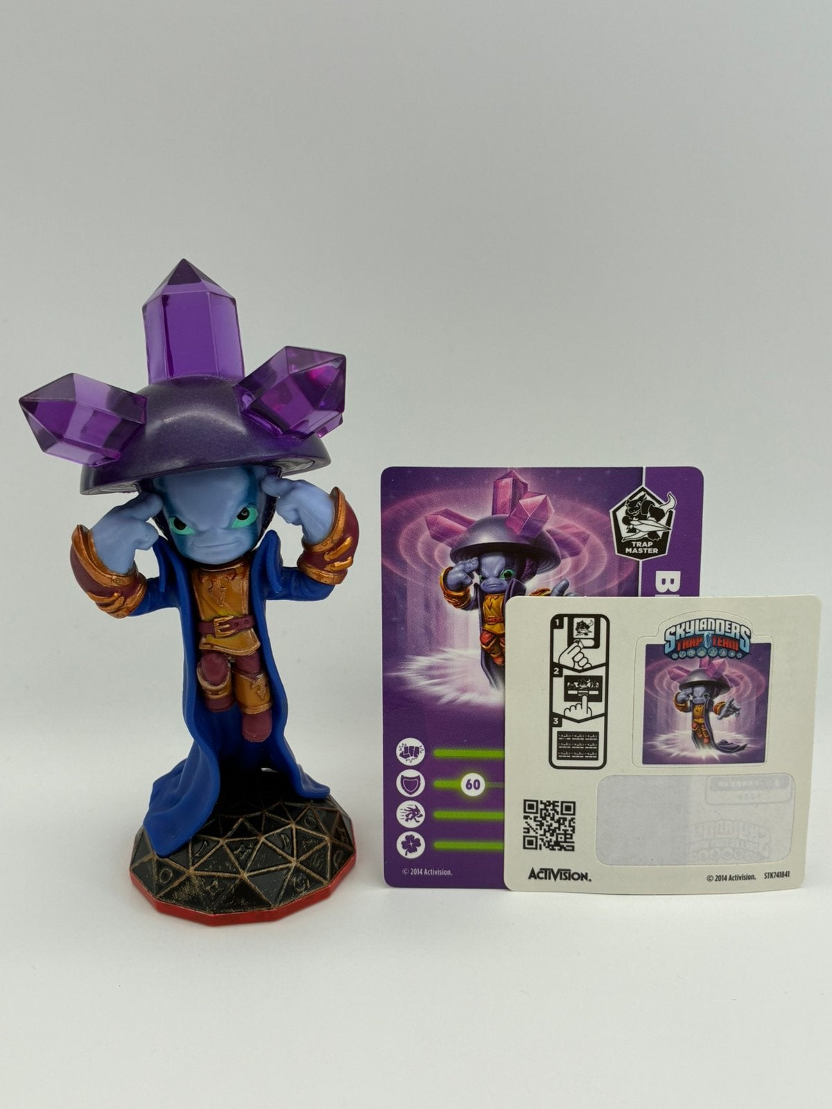 Skylanders Trap Team Blastermind avec autocollant et carte, Consoles de jeu & Jeux vidéo, Jeux | Autre, Envoi, Comme neuf