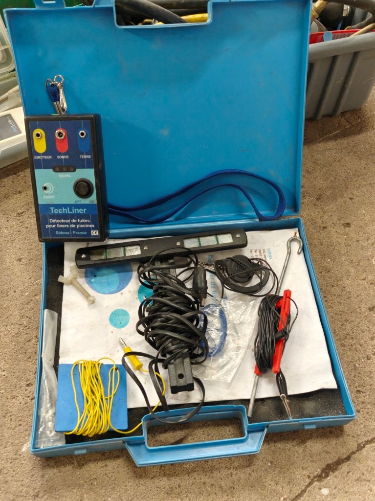 Lekdetector voor Lekdetector voor liners/kuipen, Ophalen, Zo goed als nieuw