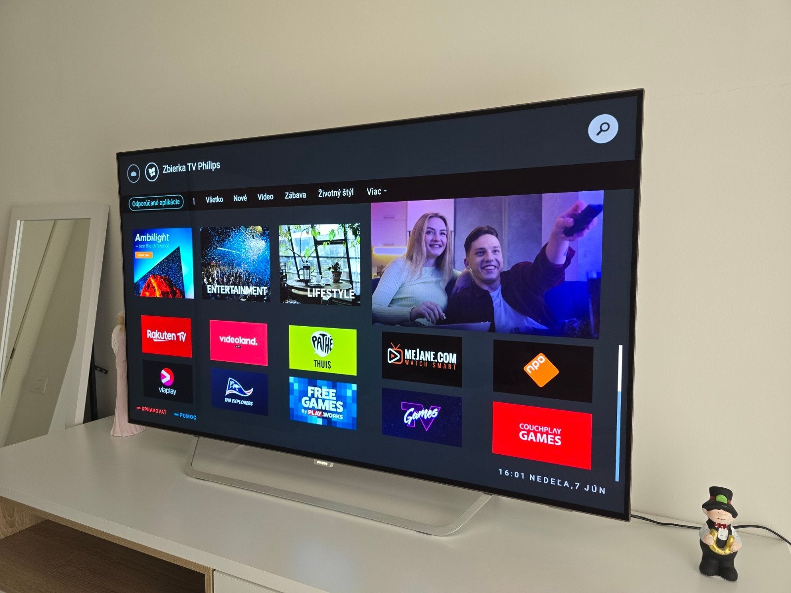Te koop: 55" 4K OLED TV Philips 55POS9002, Philips, OLED, Smart TV, 100 Hz