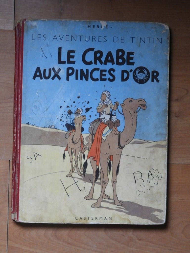 tintin / Le Crabe aux Pinces d'Or, Livres, Une BD, Enlèvement ou Envoi, Utilisé, Hergé