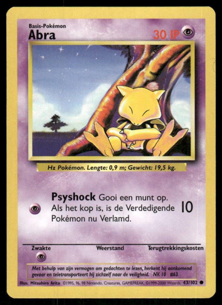 Abra 43/102 - Base (NL), Envoi, Utilisé