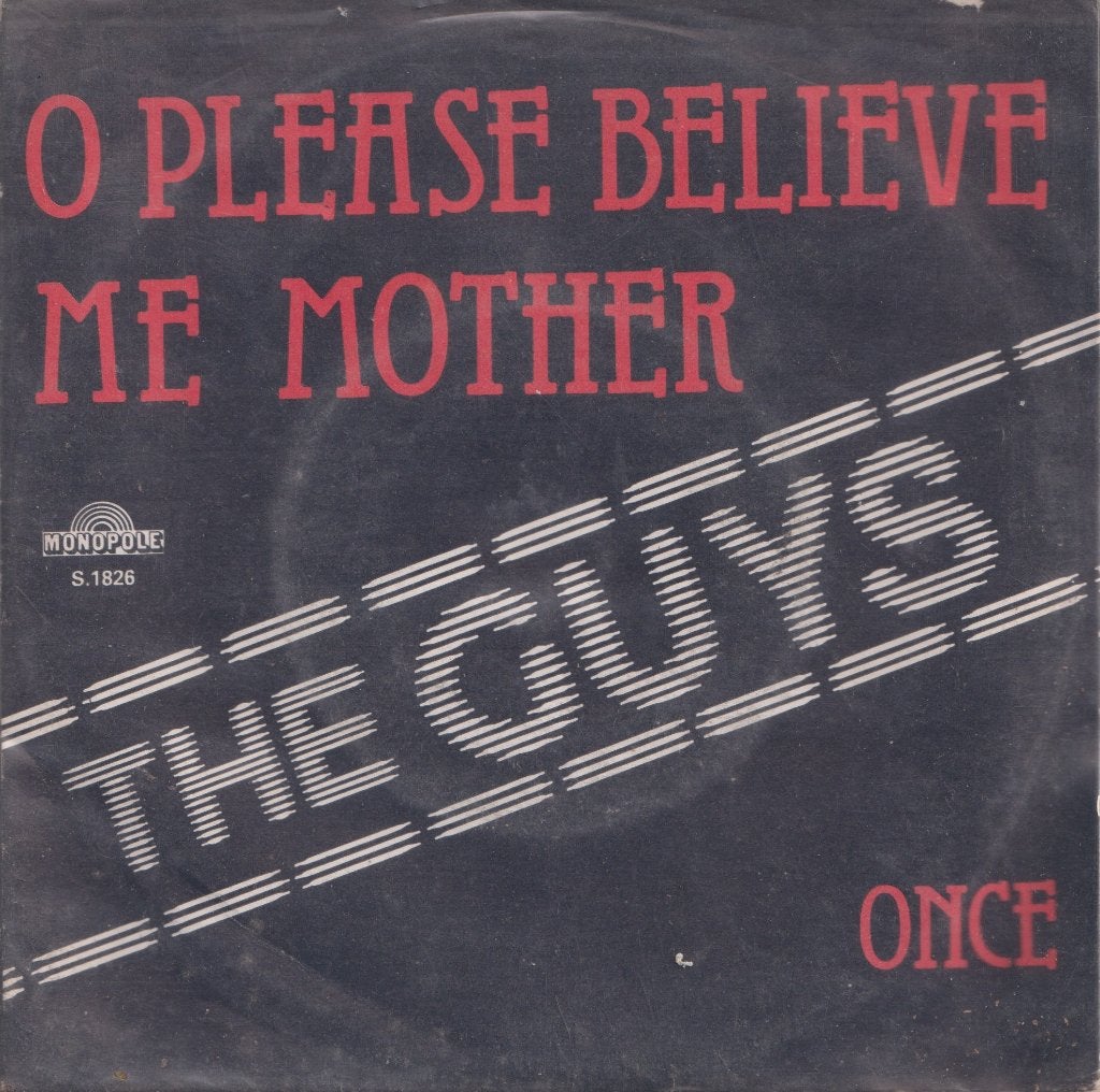 The Guys – O please believe me mother / Once - Single, Enlèvement ou Envoi, Utilisé, 7 inch, Pop