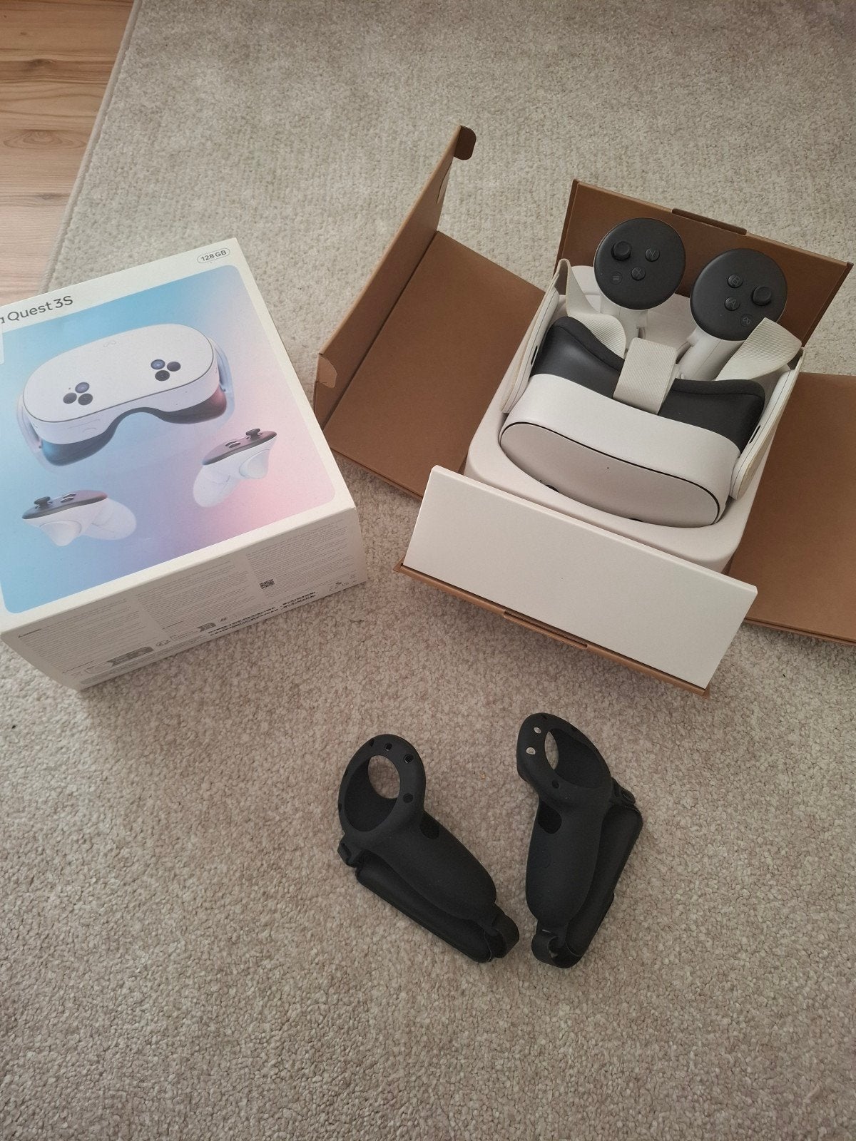 Meta quest 3s, Games en Spelcomputers, Virtual Reality, Ophalen of Verzenden, Zo goed als nieuw, VR-bril, Overige platformen