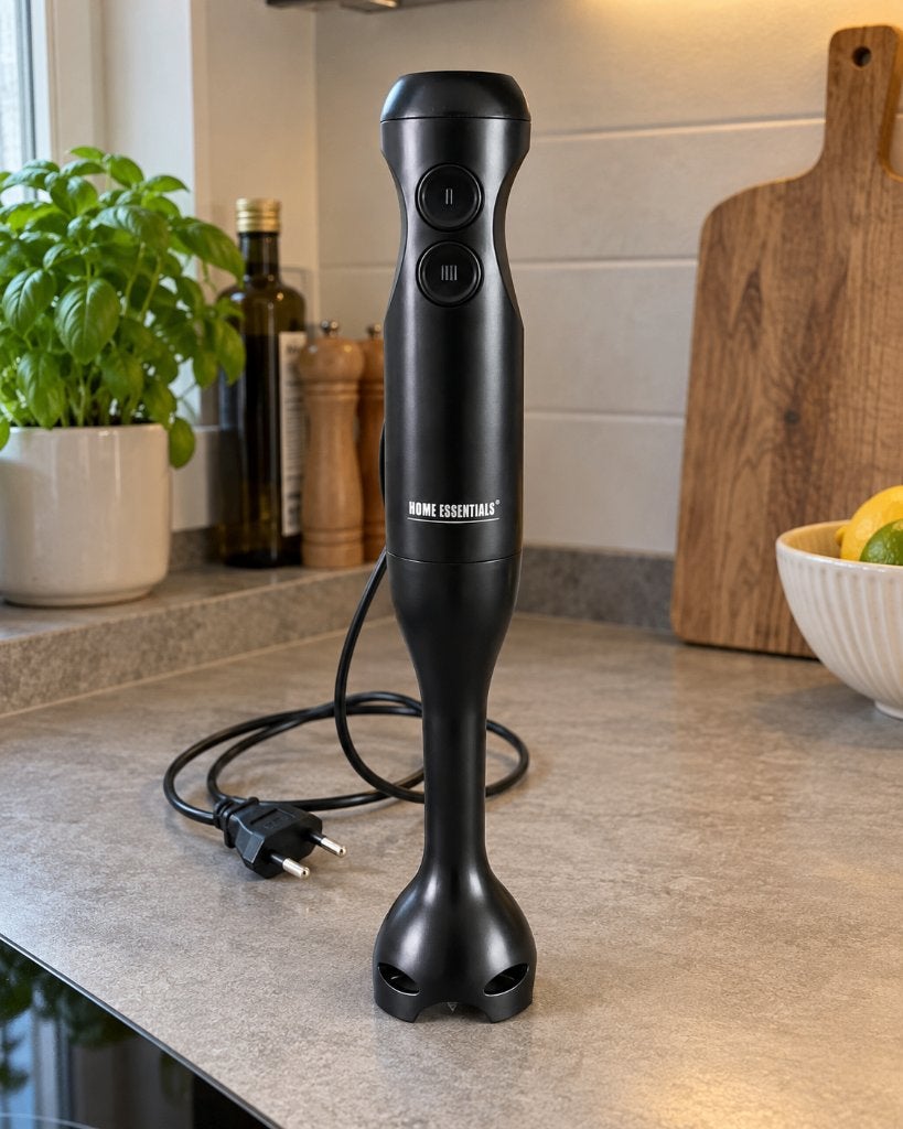 Mixeur plongeant Home Essentials noir | 350 W, Electroménager, Envoi, Comme neuf, 2 vitesses