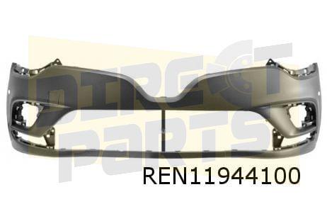 Renault Clio IV (9/16-10/19) Voorbumper (bij PDC) (te spuite, Neuf, Renault, -, -
