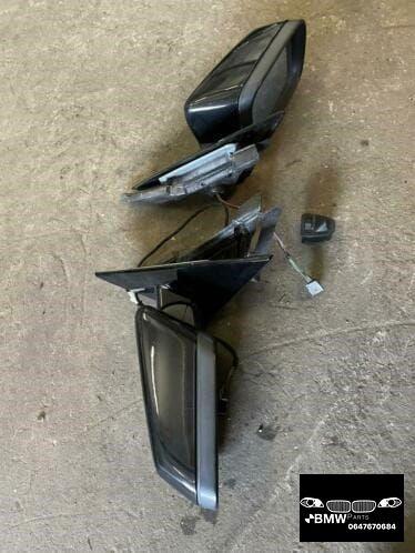 Set spiegel hoogglans zwart Bmw 3-Serie E46 sedan touring, Auto-onderdelen, Ophalen, Gebruikt, -, -