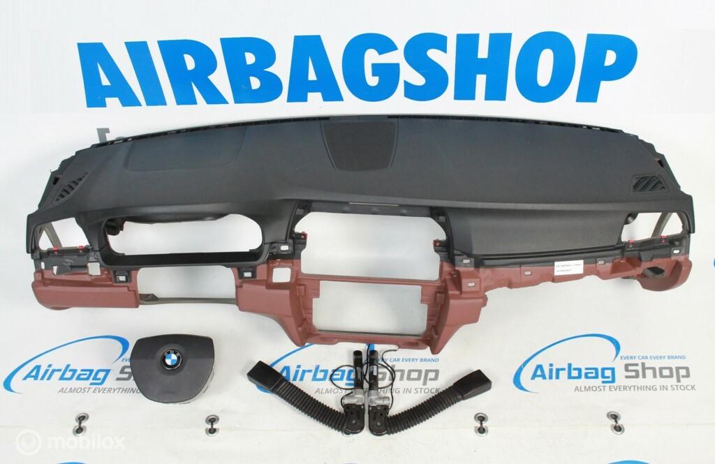 Airbag set - Dashboard zwart bruin + speaker BMW 5 serie F10, Enlèvement ou Envoi, Utilisé