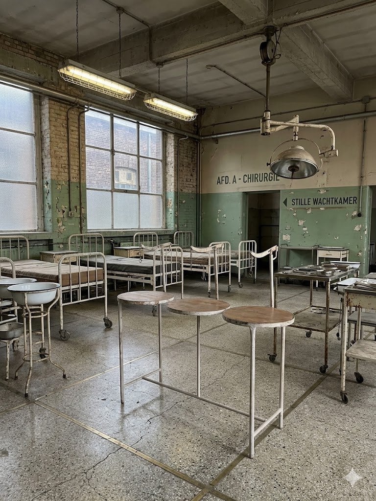 Antieke Hospitaal Console uit DDR gebruikt voor wegen baby's, Antiek en Kunst, Antiek | Meubels | Tafels, Ophalen