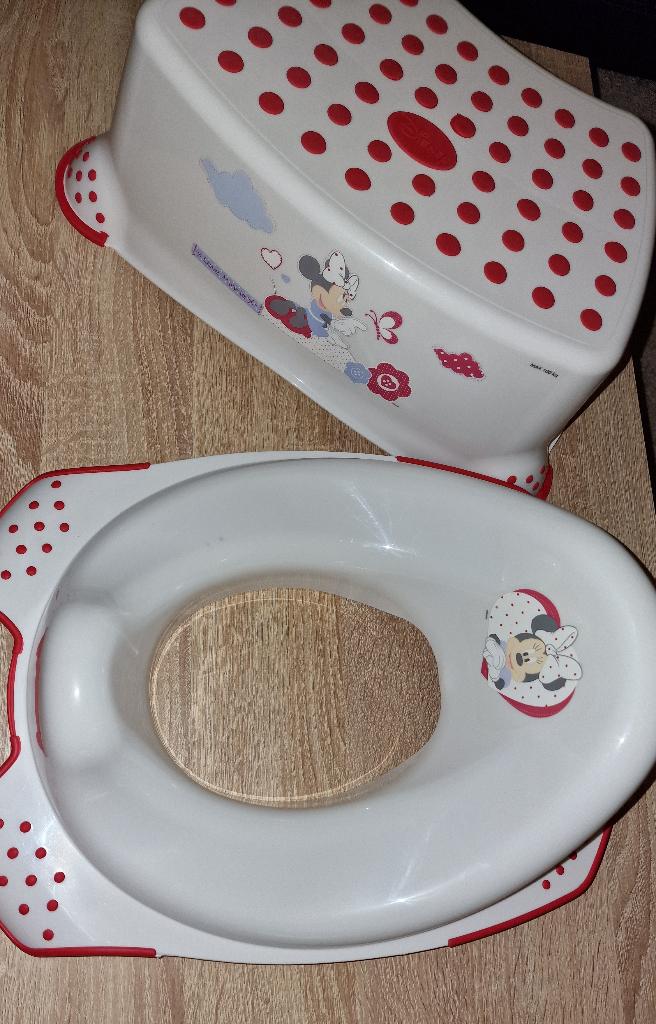 Opstapje + wc verkleiner set, Ophalen, Gebruikt