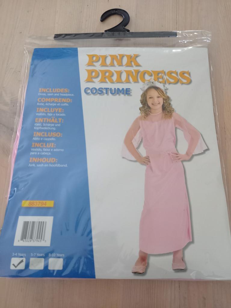 Nieuw prinsessen kleedje MT 3/4, Kinderen en Baby's, Kinderkleding | Maat 98, Ophalen of Verzenden