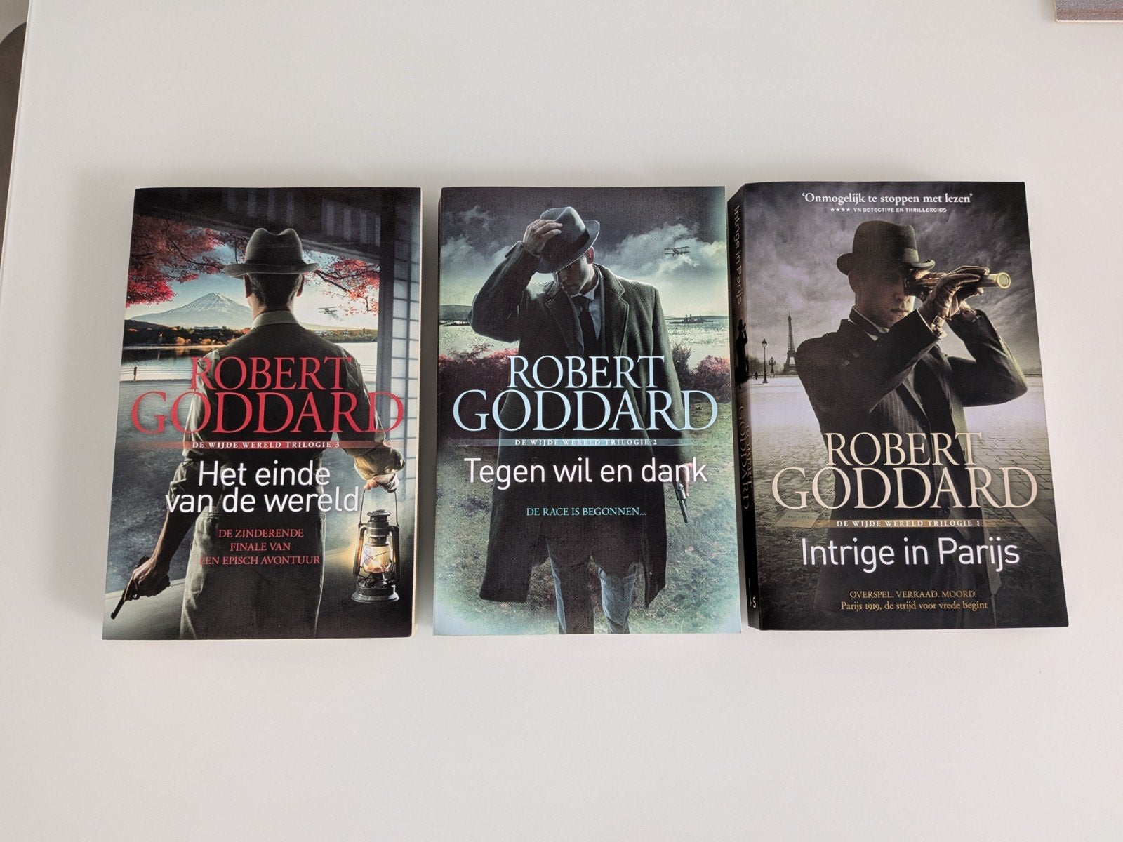 Trilogie van Robert Goddard, Ophalen of Verzenden, Zo goed als nieuw, Robert Goddard