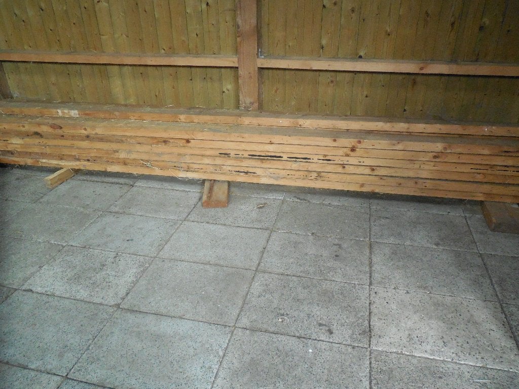 Balken,juffers, balkhout, Doe-het-zelf en Bouw, Ophalen, Gebruikt, Vuren, 50 mm of meer