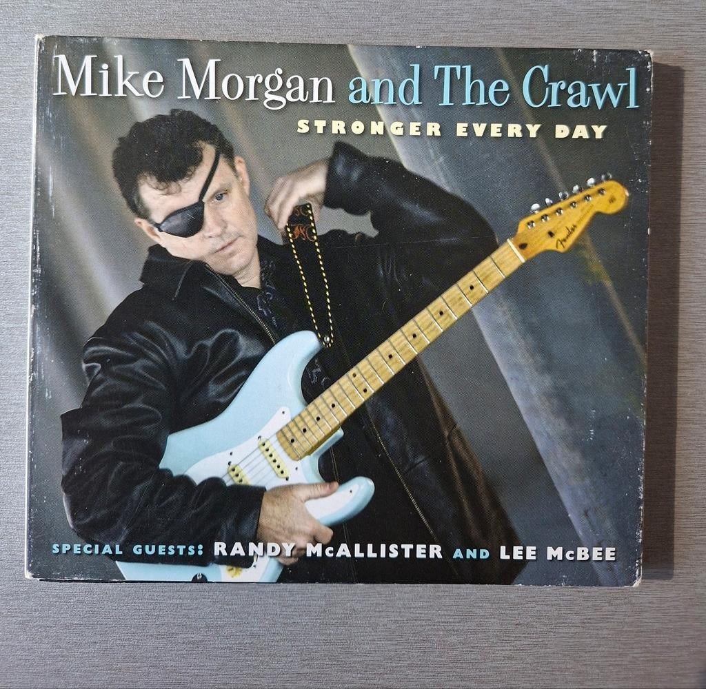 CD. Mike Morgan. Plus fort chaque jour. Signé., CD & DVD, CD | Jazz & Blues, Utilisé, Blues, Enlèvement ou Envoi