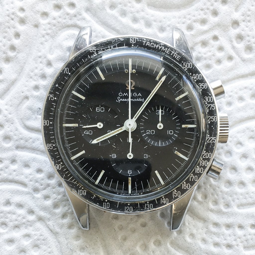 Omega Speedmaster 105.003-65 Ed White “head only”., Ophalen, Staal, Polshorloge, Omega