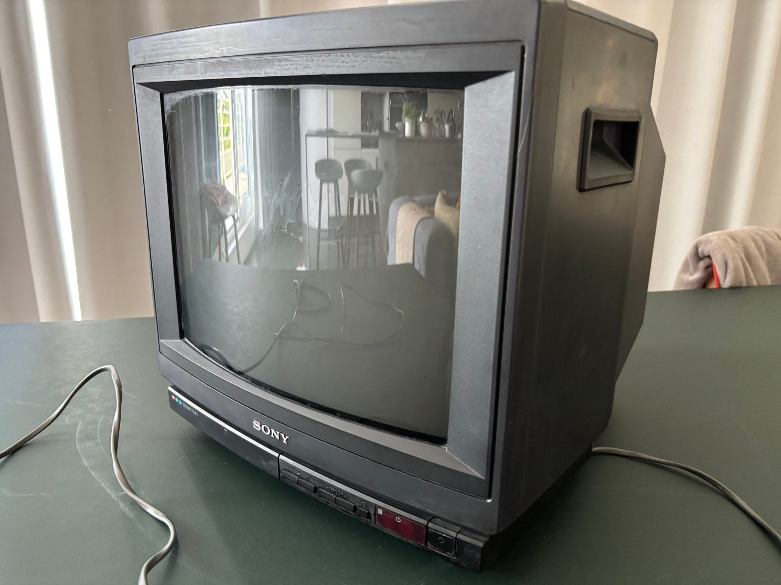 Sony Trinitron beeldbuis televisie/monitor, Enlèvement, Utilisé, Moins de 40 cm