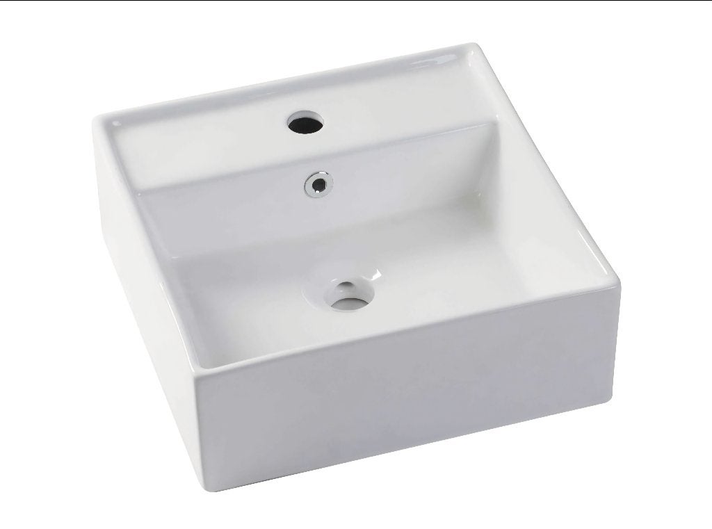 Vasque blanche, Maison & Meubles, Salle de bain | Meubles de Salle de bain, Neuf, 25 à 50 cm, Lavabo ou Évier, Enlèvement ou Envoi