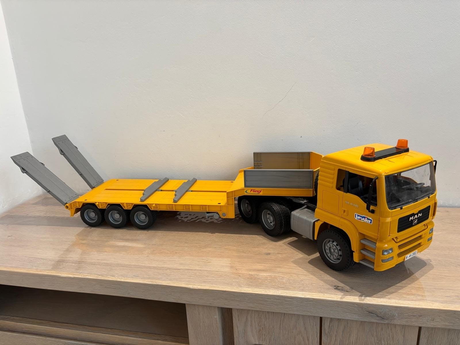 Camion Remorque BRUDER, Enlèvement ou Envoi, Comme neuf