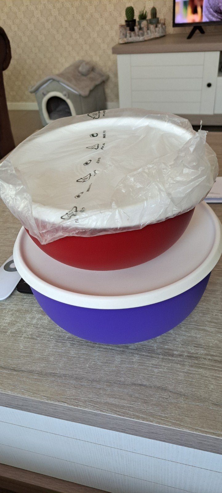 saturnuskommen set van tupperware, Enlèvement ou Envoi