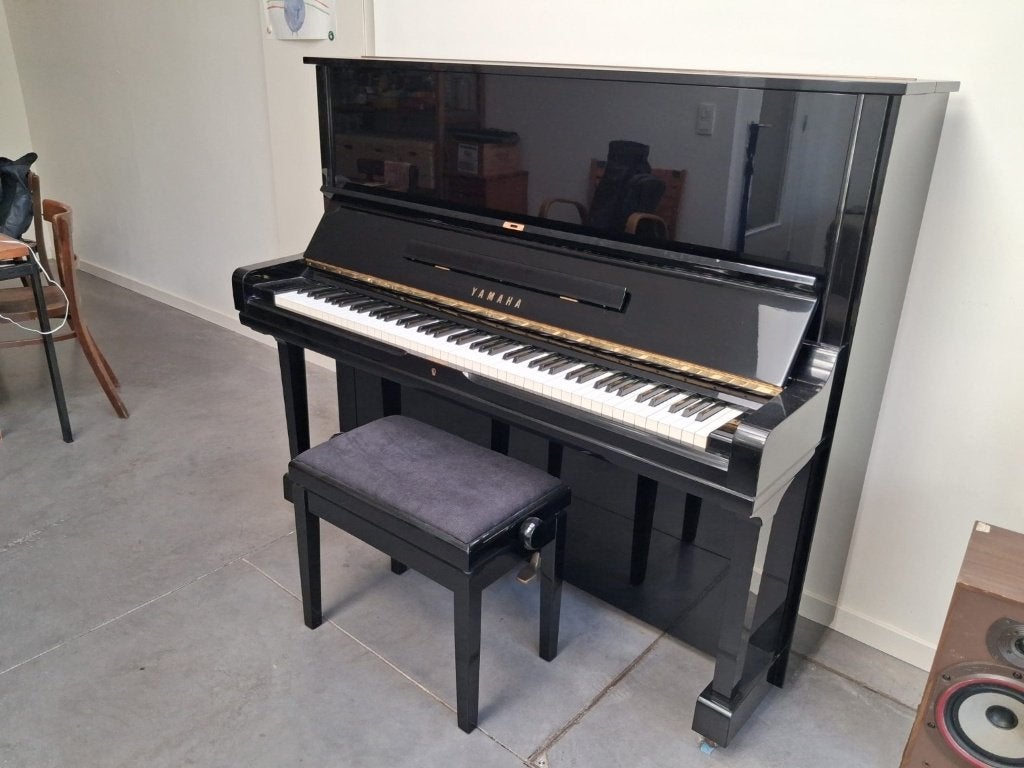 Mooie Yamaha U3 piano – zwarte hoogglans, Musique & Instruments, Pianos, Enlèvement, Noir, Piano, Brillant