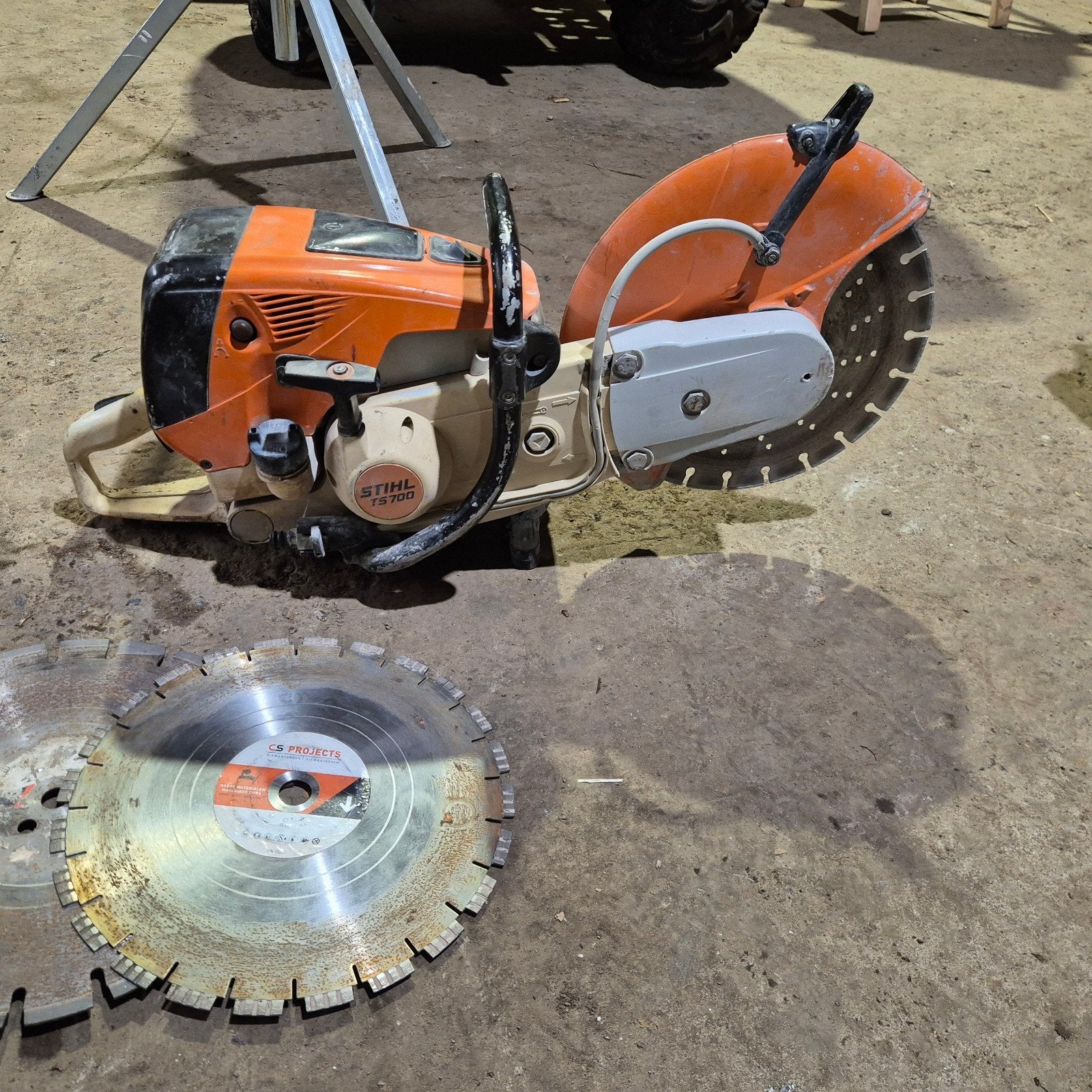 stihl ts 700 brommer doorslijper, Doe-het-zelf en Bouw, Ophalen