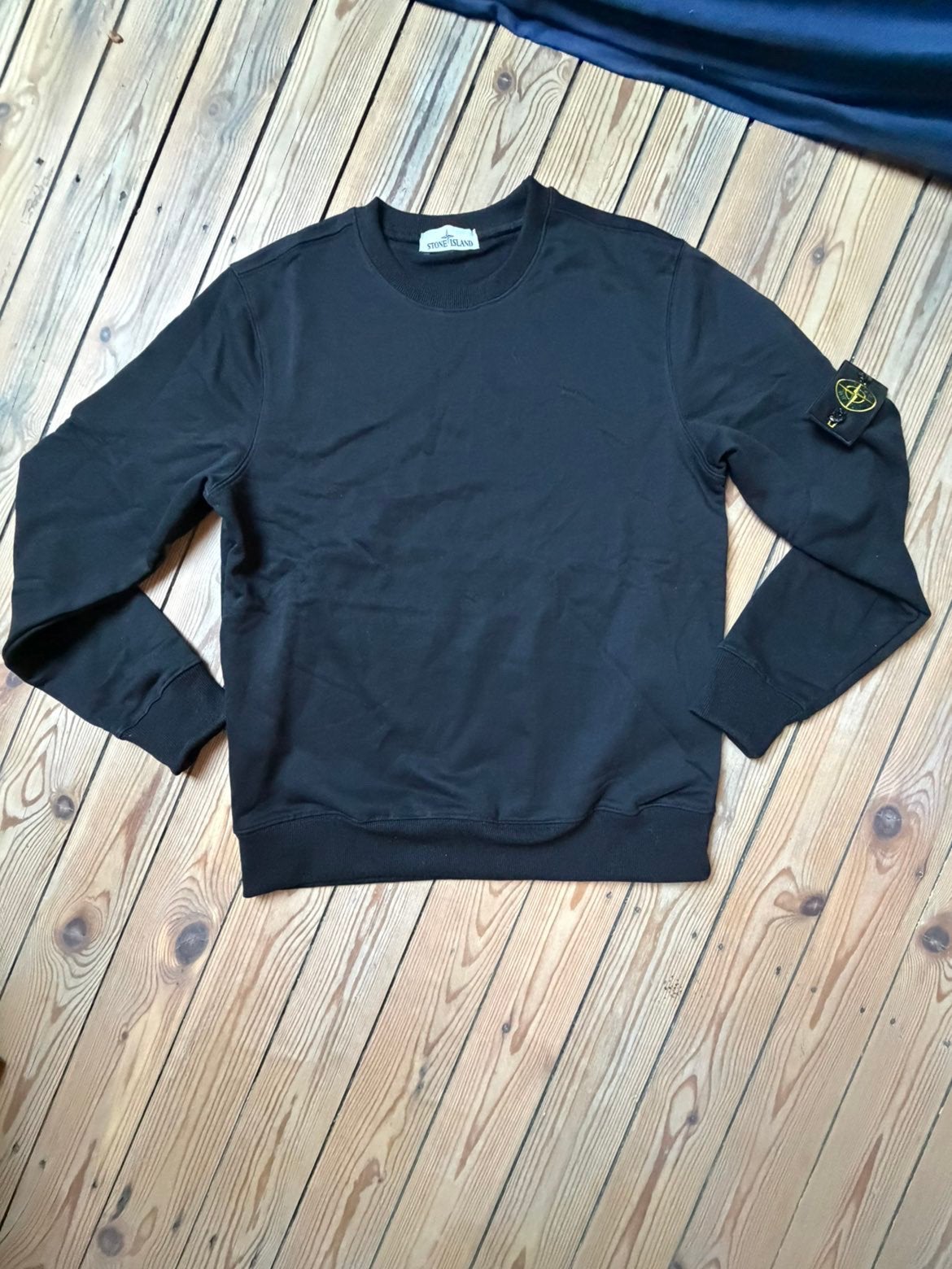 Stone island sweater, Verzenden, Maat 48/50 (M), Zwart