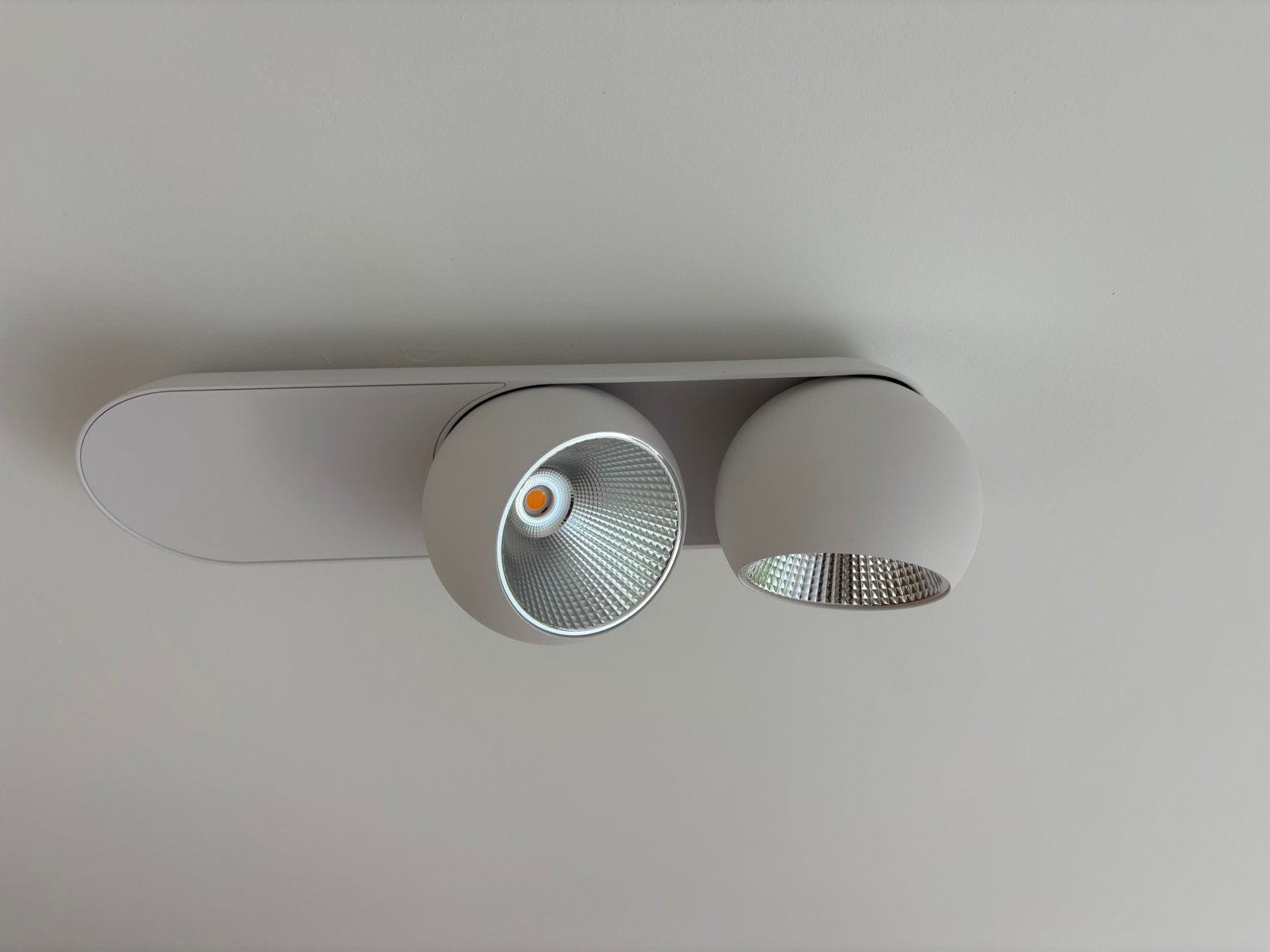 Marbul 2xLED modular lighting Instruments wit 3st, Huis en Inrichting, Ophalen of Verzenden, Wit, Zo goed als nieuw, LED