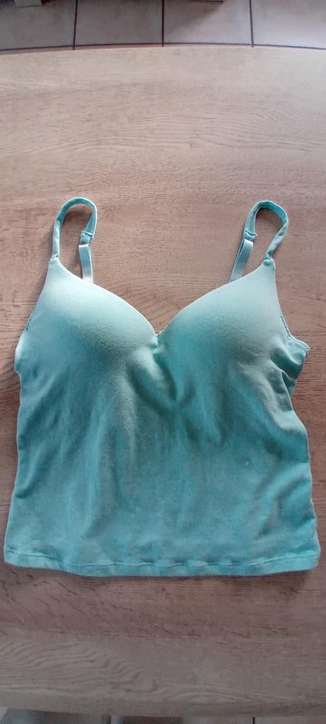 Tanktop met geïntegreerde bh maat 85B, 3 suisses, Ophalen of Verzenden, Blauw, BH