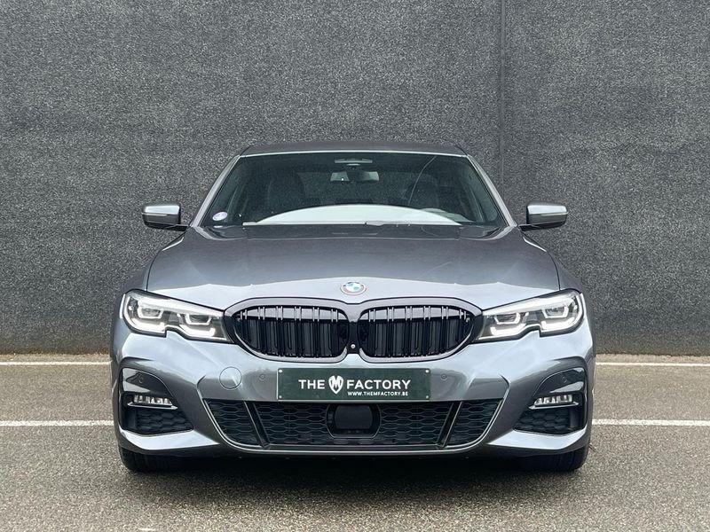 BMW Série 3, Cuir, Argent ou Gris, Entreprise, Noir
