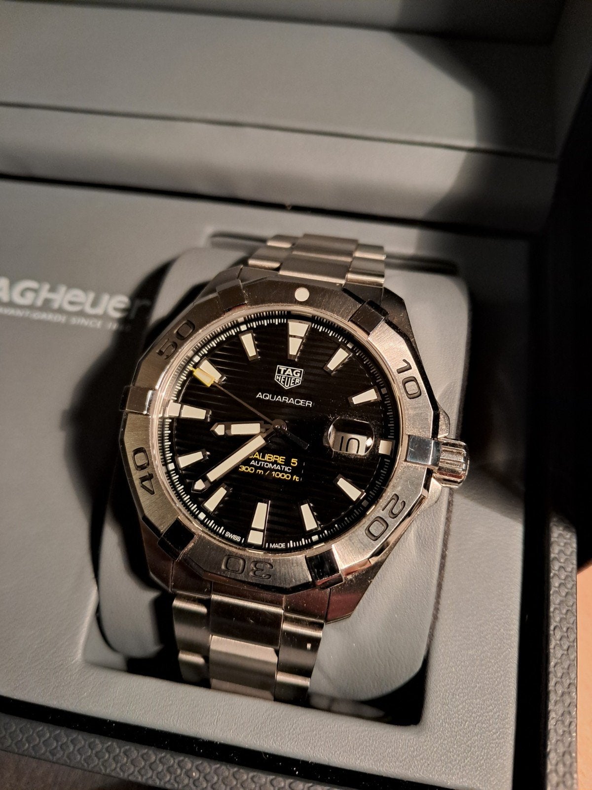 Tag Heuer Aquaracer automatique 43 mm, Enlèvement, TAG Heuer