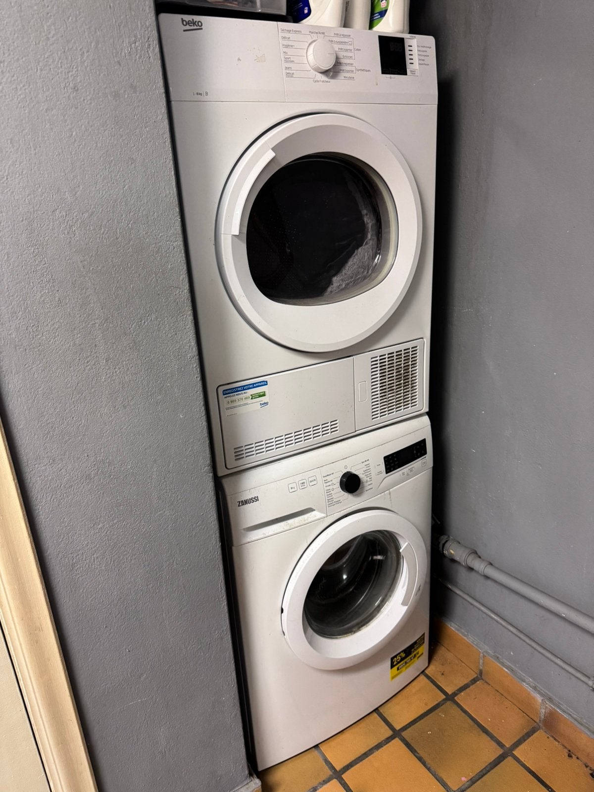 Wasmachine / droogkast, Ophalen, Zo goed als nieuw