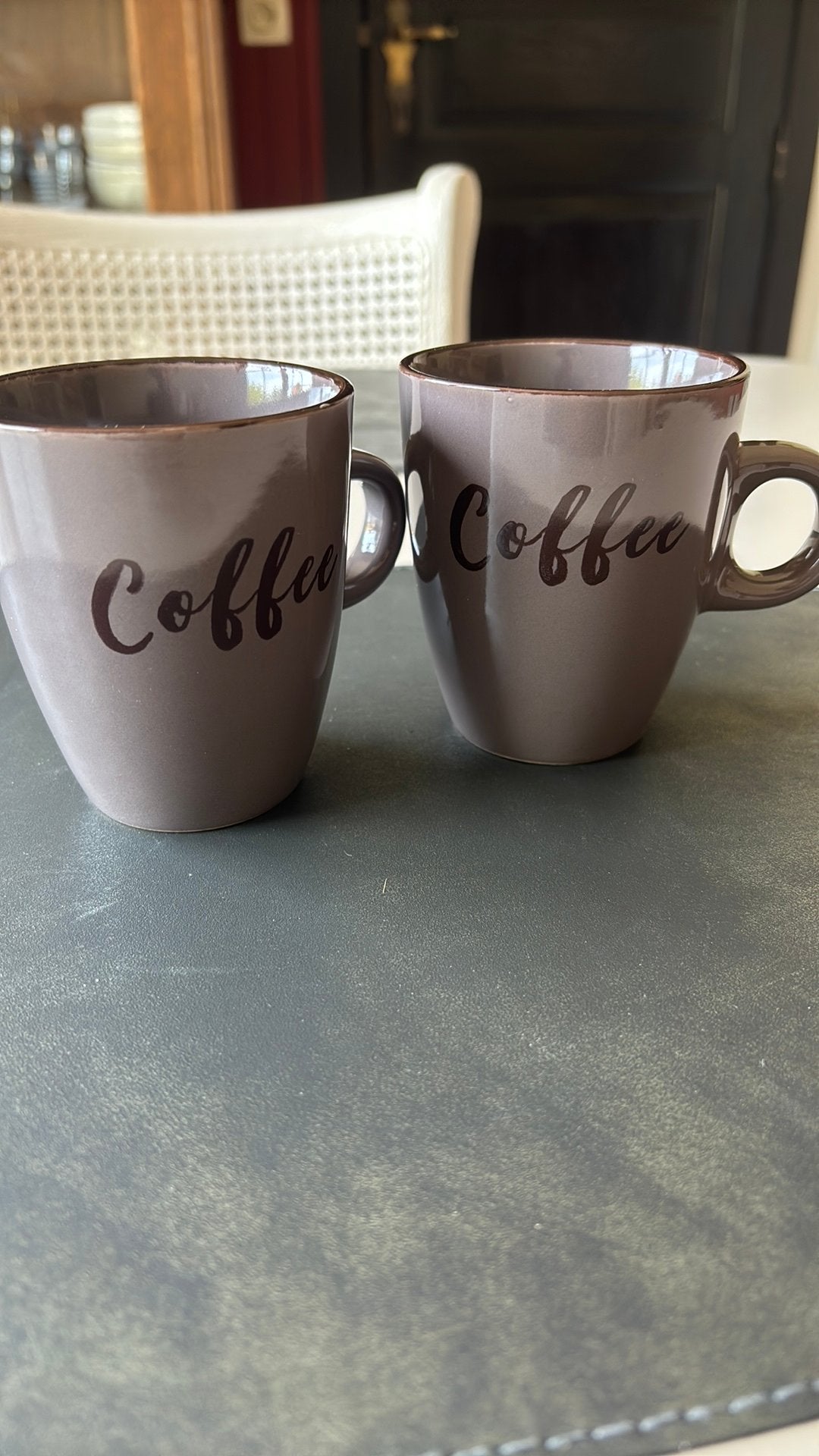 Koffietassen, Enlèvement, Comme neuf, Céramique