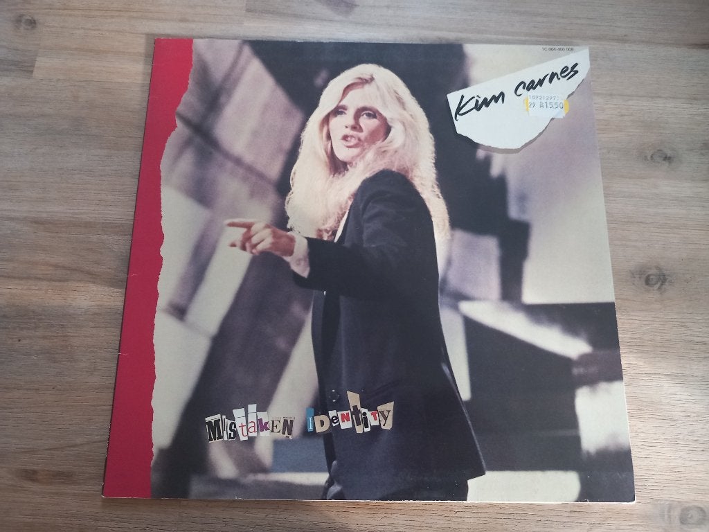 LP vinyle Kim Carnes Mistaken Identity Pop 80s Soft Rock, CD & DVD, Vinyles | Pop, Enlèvement ou Envoi, Pop, LP, 12 pouces