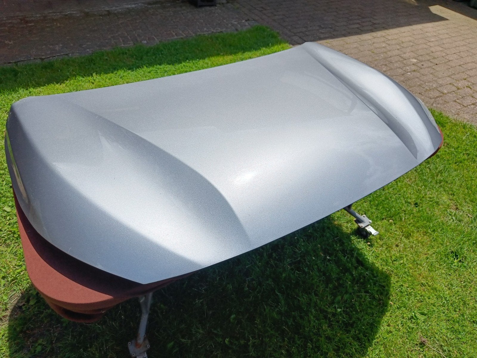 Motorkap aluminium Peugeot 208 II 2021 met schade, Auto-onderdelen, Ophalen, Peugeot, Motorkap