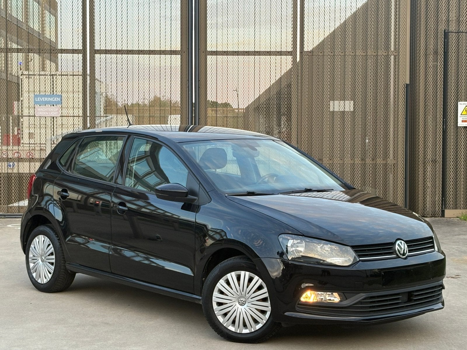 VW Polo 1.4CR TDI | GARANTIE | AIRCO | ADAS | EURO6 | 2015, Euro 6, Entreprise, Boîte manuelle, Noir