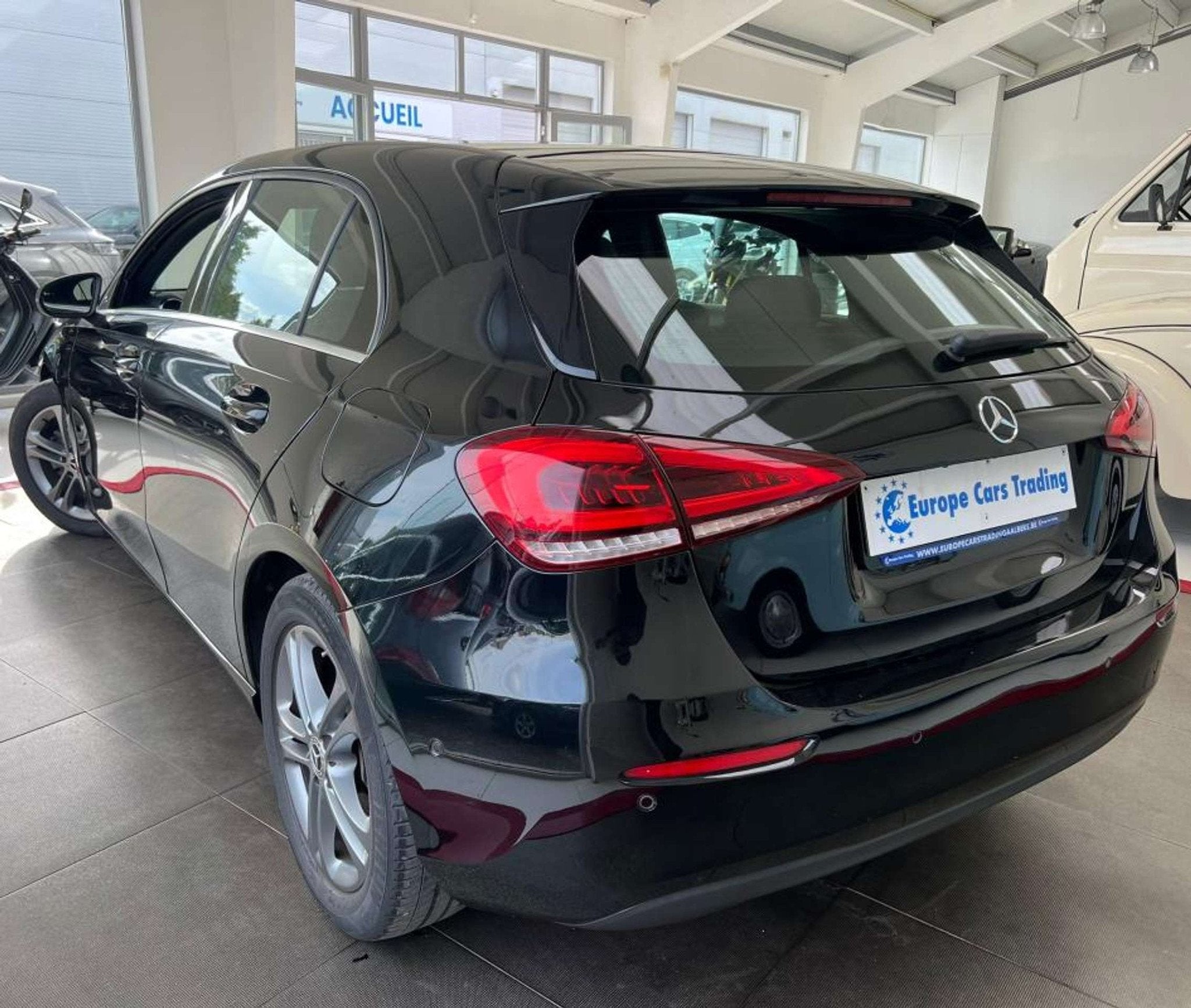 Mercedes-Benz A-Klasse 180 180 A180 d 180d BVA 109.334Km CUI, Auto's, Automaat, Gebruikt, Zwart, 116 pk