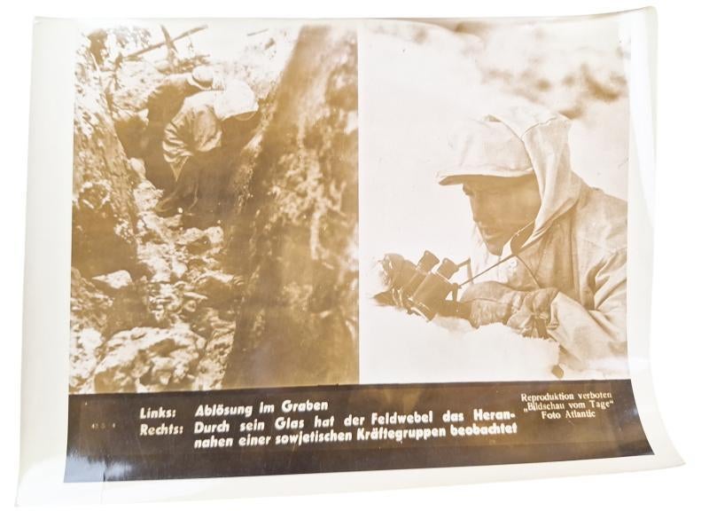 duitse ww2 pers foto 18x24cm, Ophalen of Verzenden