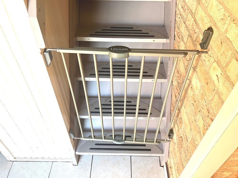 Traphekjes LINDAM set., Ophalen, Gebruikt, Metaal of IJzer, 100 tot 115 cm