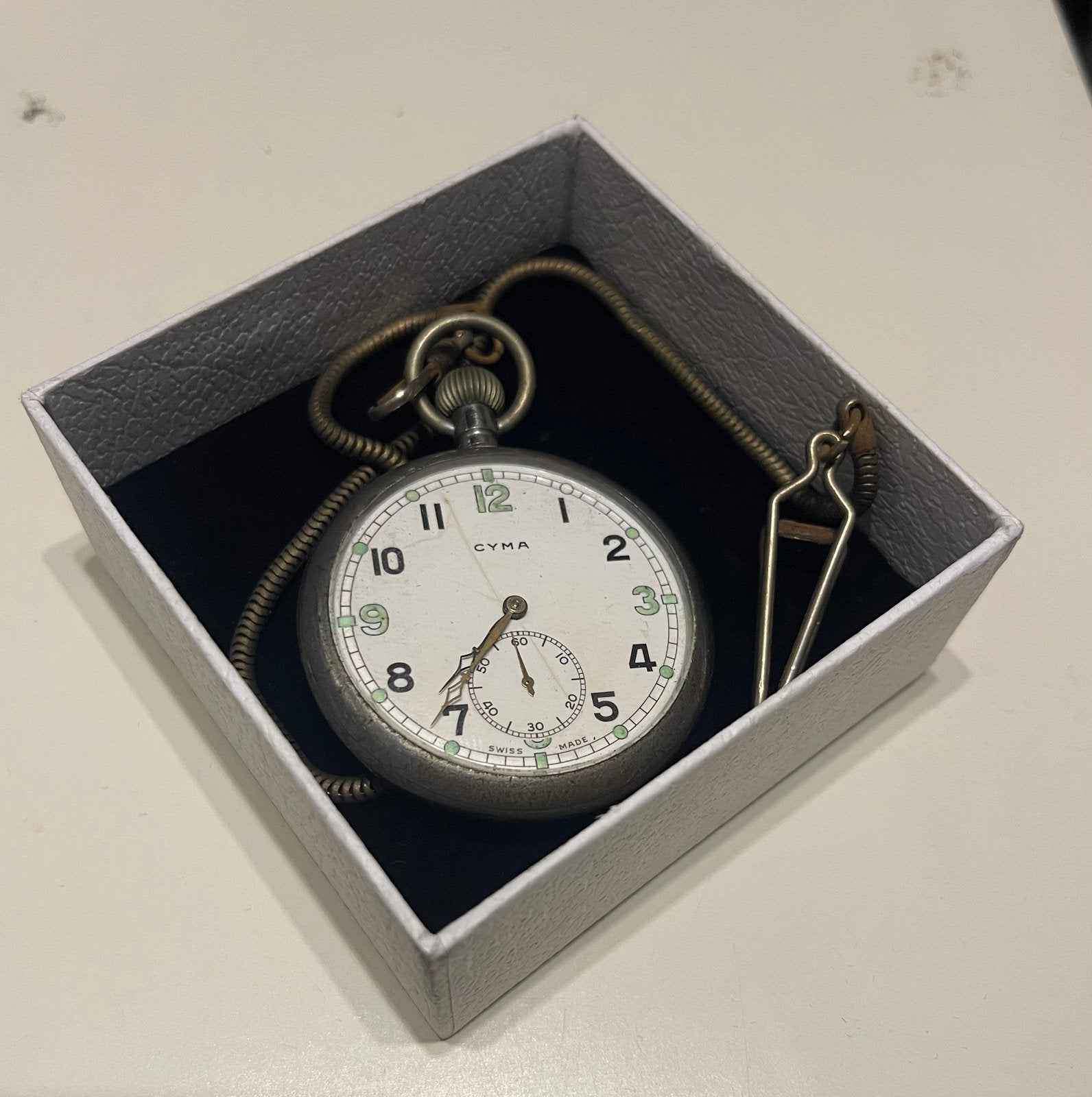 Cyma horloge, Ophalen, Zakhorloge, 1930 tot 1960