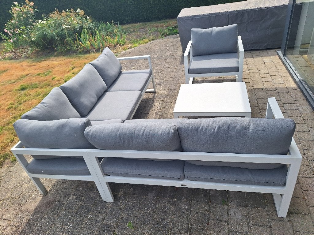 Lounge, Tuin en Terras, Ophalen, Gebruikt, 6 zitplaatsen, Bank