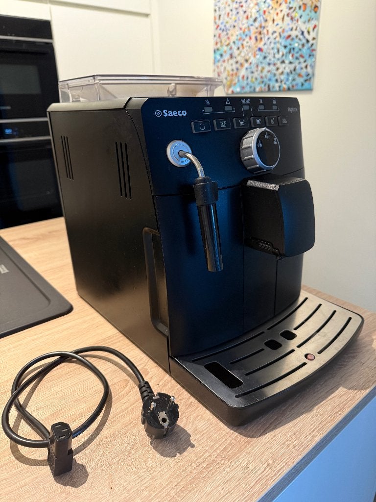 Philips Saeco Intuita Volautomatische Espressomachine., Machine à espresso, Réservoir d'eau amovible, Café en grains, Utilisé