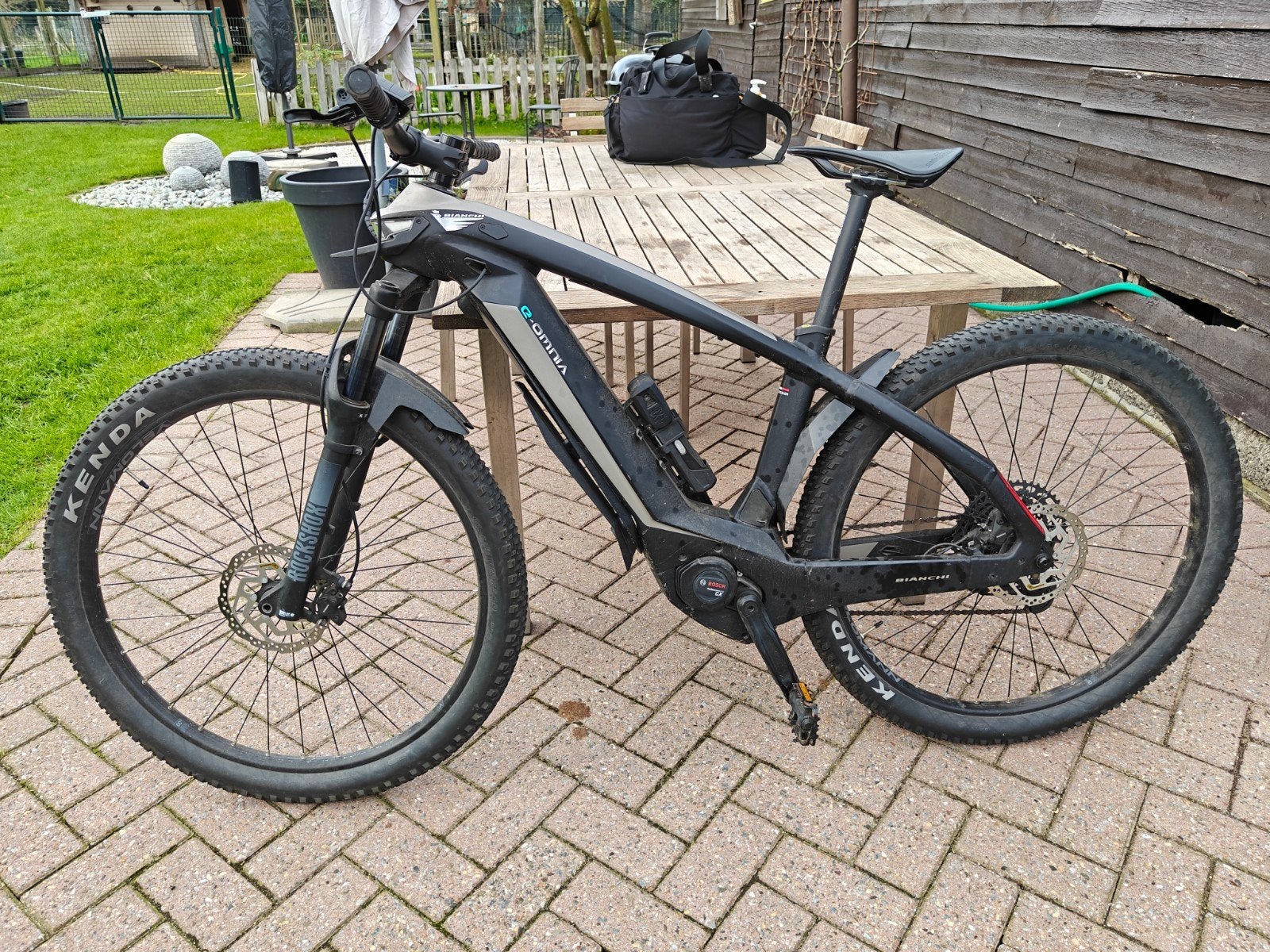 Bianchi elektrische mountainbike x type, Ophalen