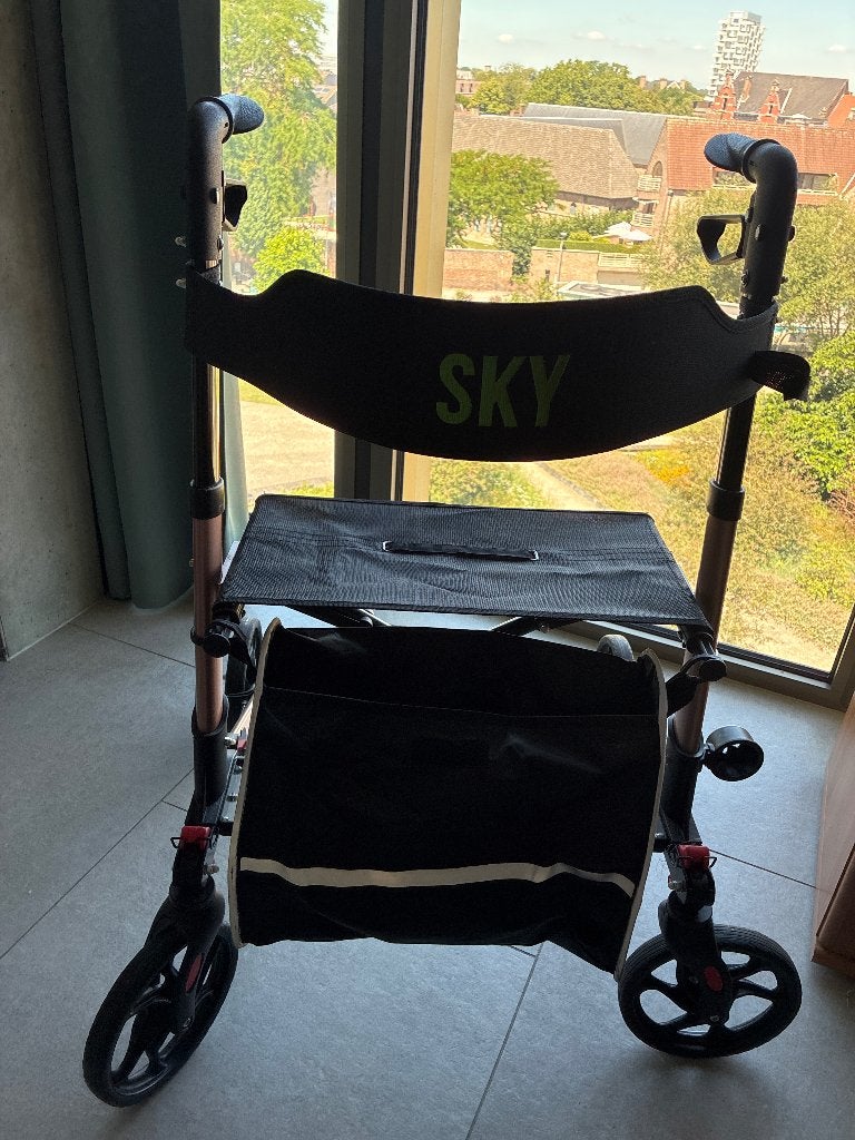 Rollator, Ophalen, Opvouwbaar, Gebruikt